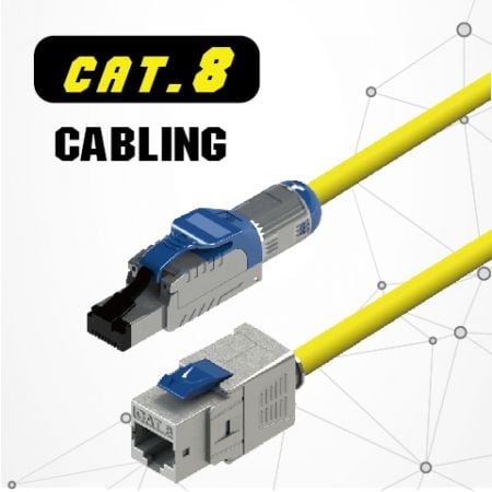 Catalogue de solutions de câblage CRXCONEC Cat.8